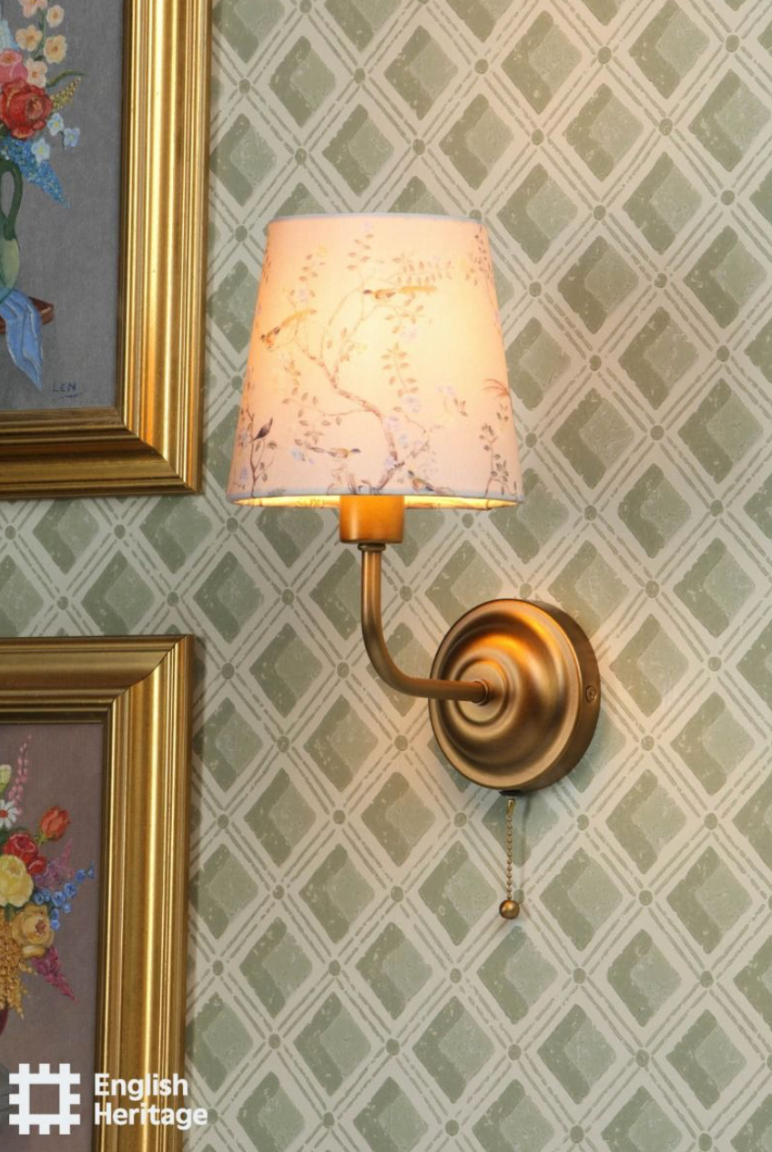 Marble Hill Taupe Cotton Tapered Drum Shade 14cm