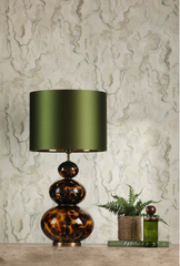 Boavista Table Lamp Tortoiseshell Glass Base Only