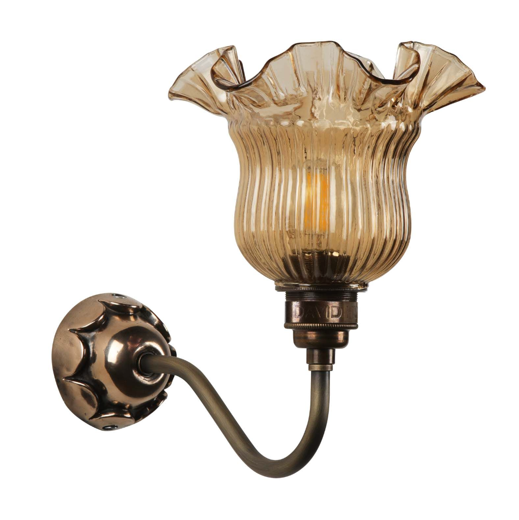 Mia Uplight Bronze With Tobacco Glass