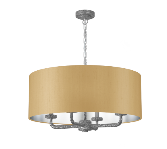 David Hunt Lighting Sloane 4 Lt Pendant Pewter SLO0499