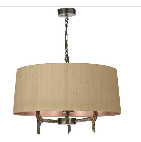 David Hunt Lighting Joshua Shadelier 3 Light JOS8399 Polished Bronze