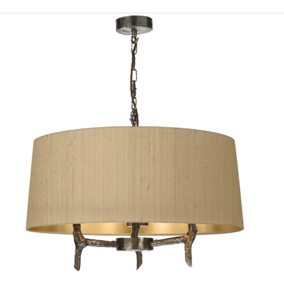 David Hunt Lighting Joshua Shadelier 3 Light JOS8399 Polished Bronze