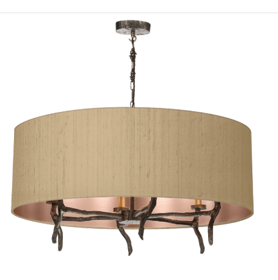 David Hunt Lighting Joshua Ceiling 6 Light with shade JOS0699
