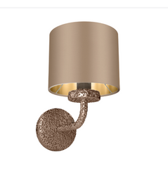 David Hunt Lighting Sloane Wall Light Bronze SLO0700 With Shade