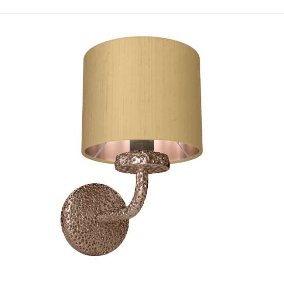 David Hunt Lighting Sloane Wall Light Bronze SLO0700 With Shade