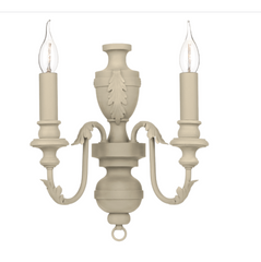 David Hunt Lighting Emile Double Wall Bracket EMI0999 Bespoke Finish