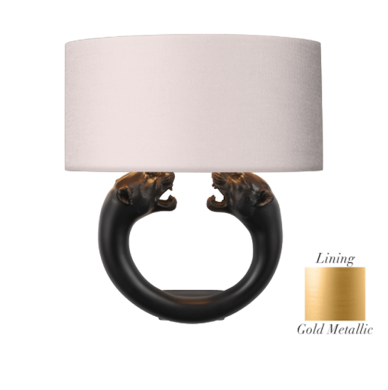 David Hunt Lighting Panther Wall Light PAN0799