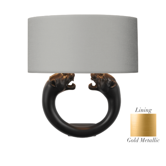 David Hunt Lighting Panther Wall Light PAN0799