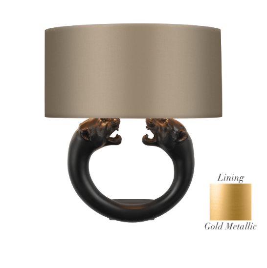 David Hunt Lighting Panther Wall Light PAN0799