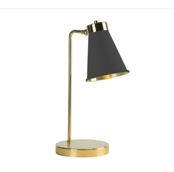 David Hunt Lighting Hyde Single Table Lamp Brass