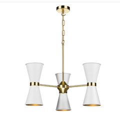 David Hunt Lighting Hyde 6 Light HYD06 Butter Brass