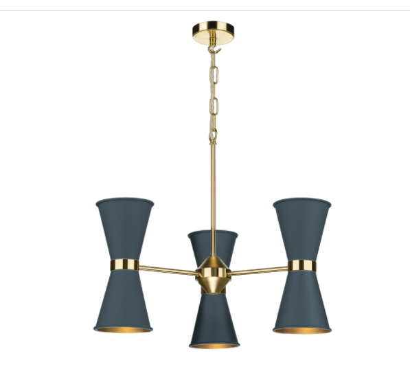 David Hunt Lighting Hyde 6 Light HYD06 Butter Brass