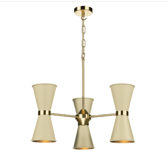 David Hunt Lighting Hyde 6 Light HYD06 Butter Brass