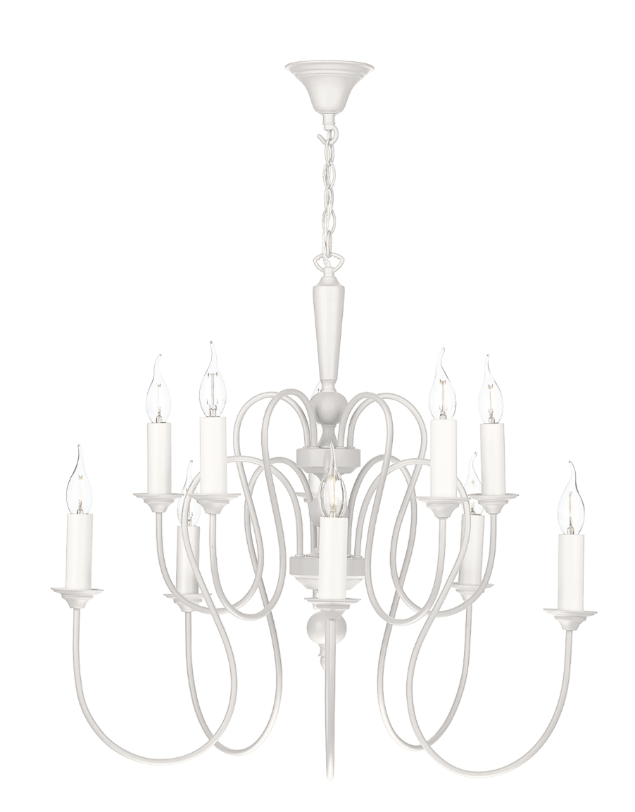 David Hunt Lighting Therese 10 light Chandelier