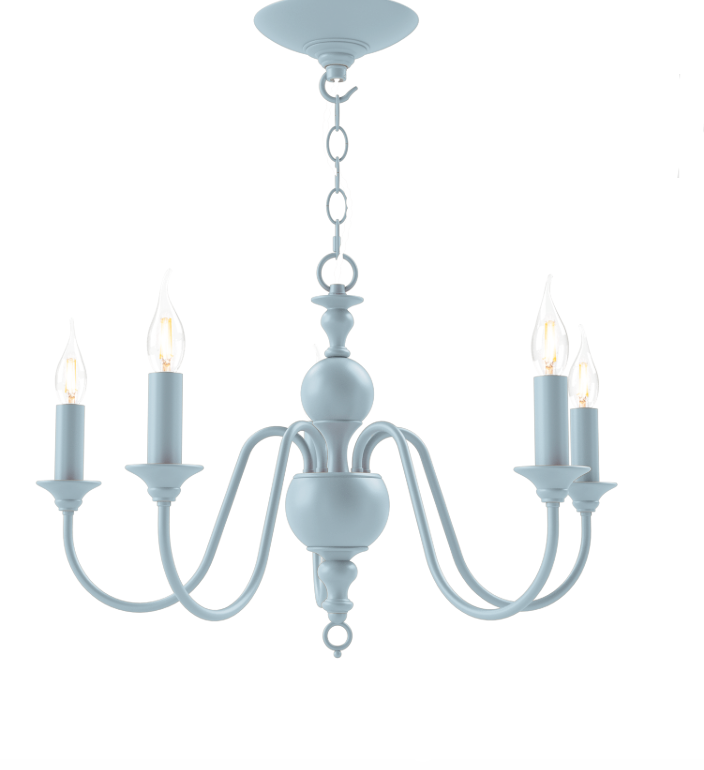 David Hunt Lighting Flemish 5 Lt Chandelier Bespoke