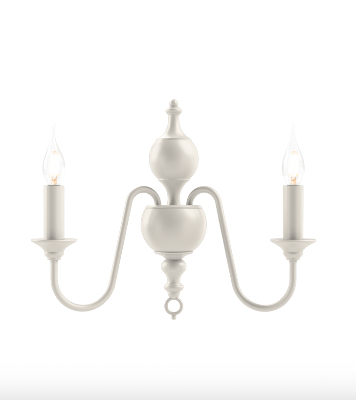 David Hunt Lighting Flemish Double Wall Light Bespoke Finish