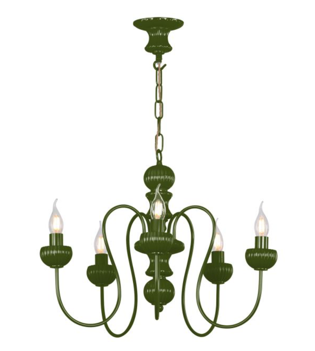 Zhivago 5 Light Armed Pendant Bespoke Fitting Only