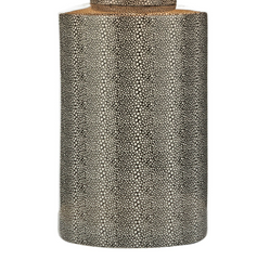 Igor Table Lamp Grey Shagreen With Shade