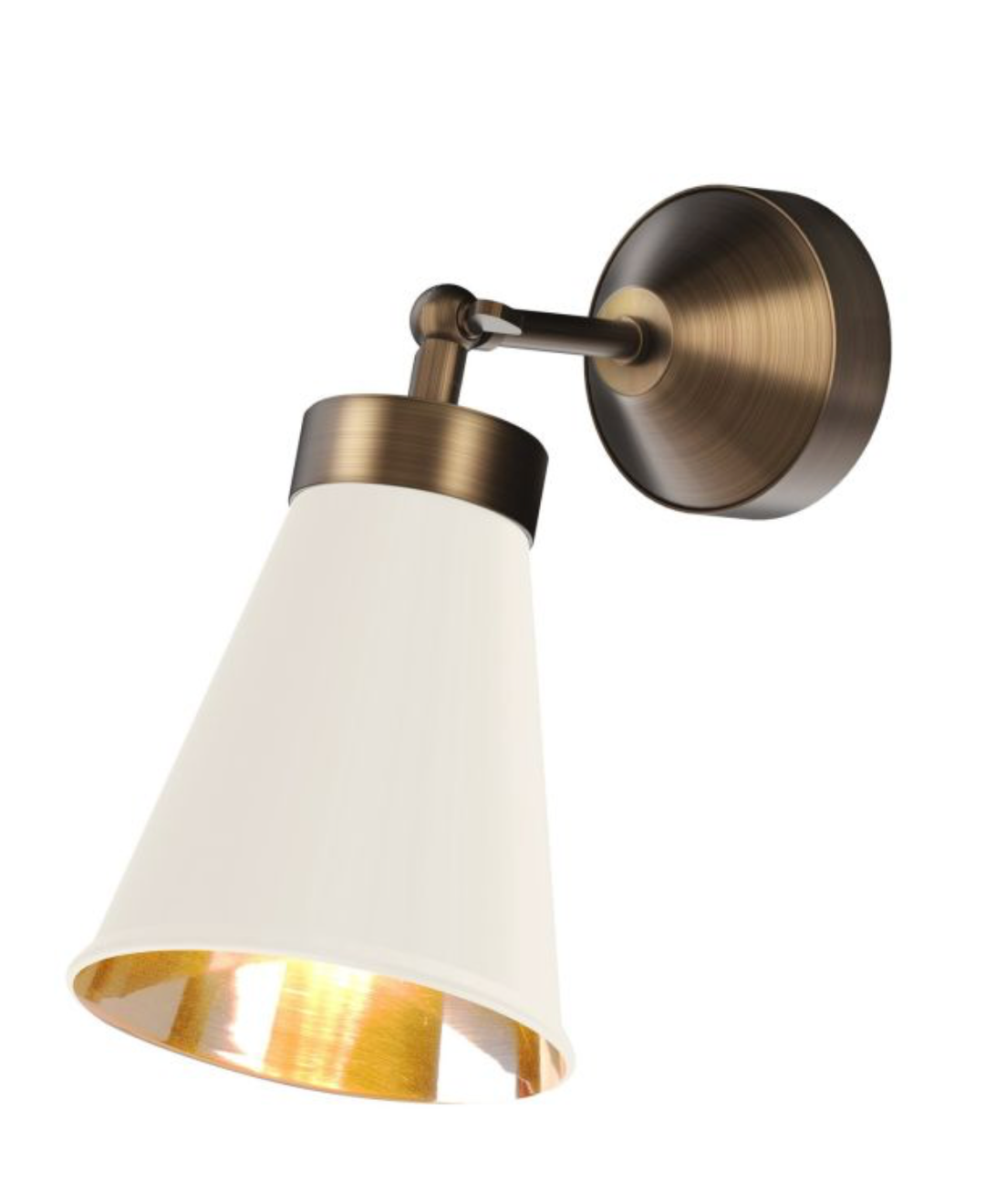 David Hunt Lighting Hyde Wall Light Antique Brass