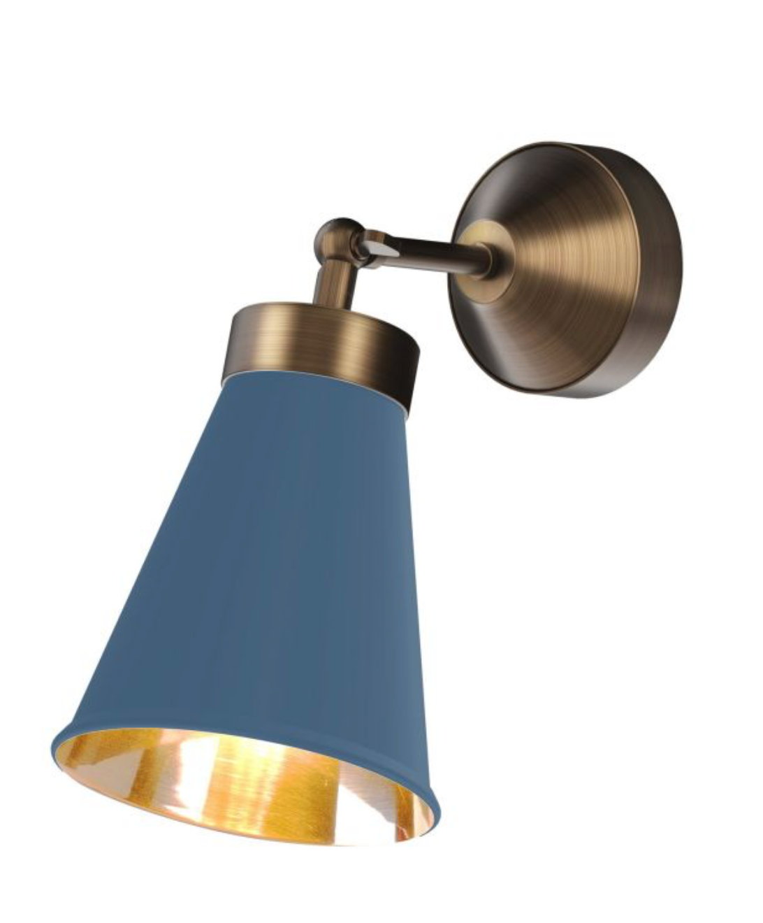 David Hunt Lighting Hyde Wall Light Antique Brass