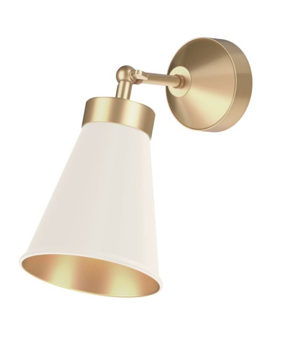 David Hunt Lighting Hyde Wall Light Butter Brass