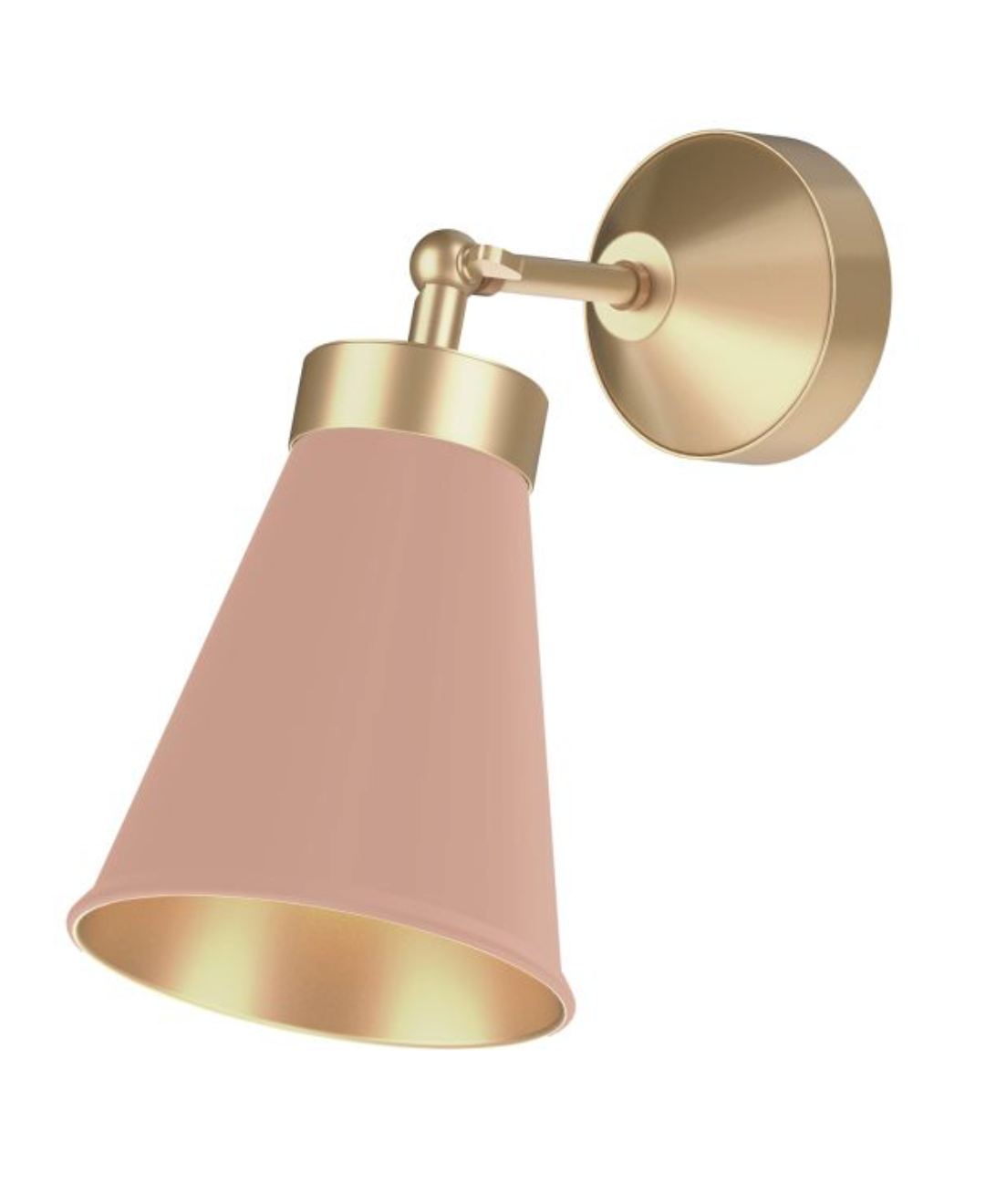 David Hunt Lighting Hyde Wall Light Butter Brass