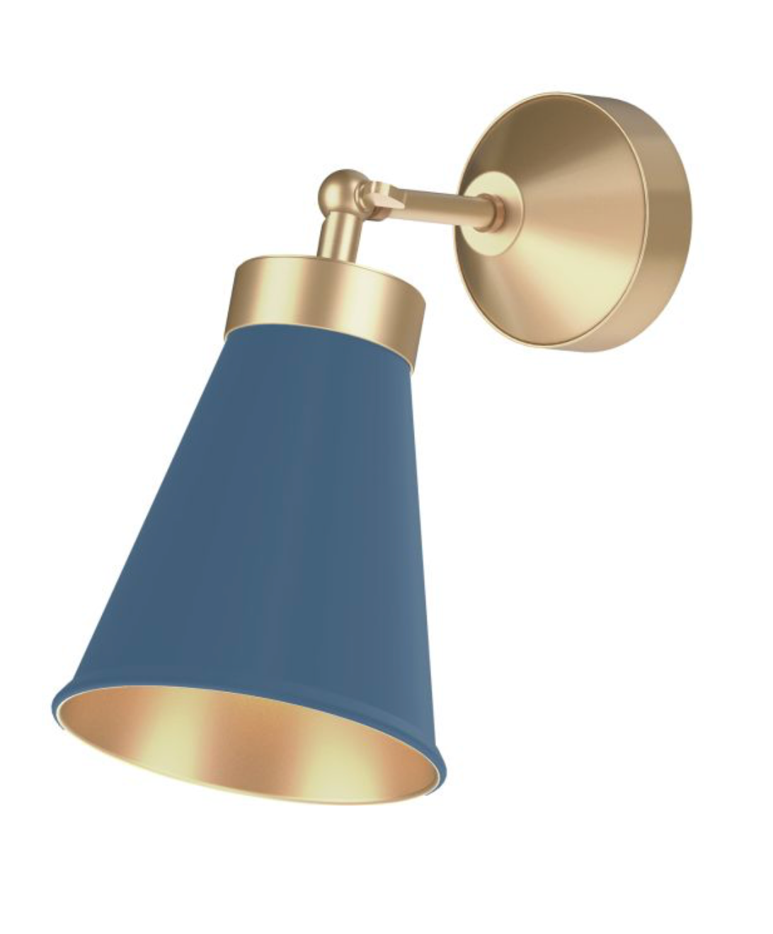 David Hunt Lighting Hyde Wall Light Butter Brass