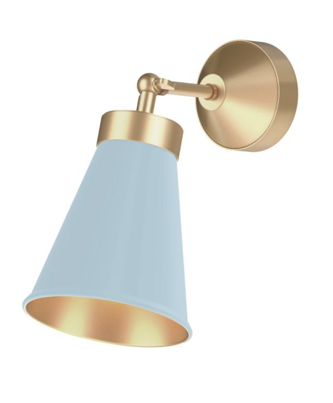 David Hunt Lighting Hyde Wall Light Butter Brass