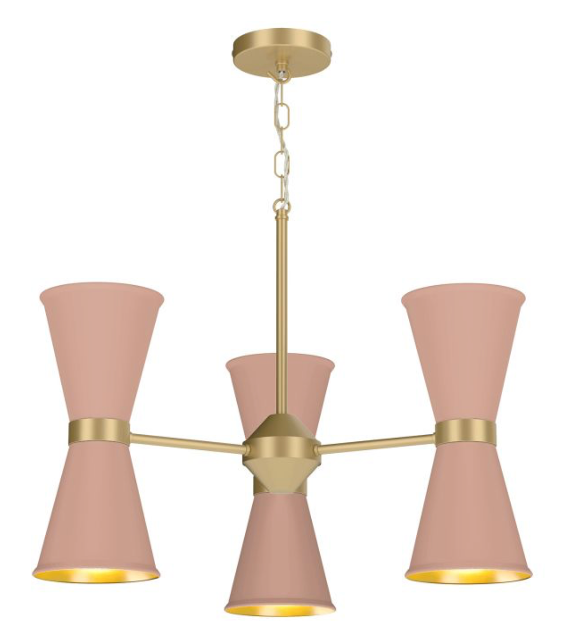 David Hunt Lighting Hyde 6 Light HYD06 Butter Brass