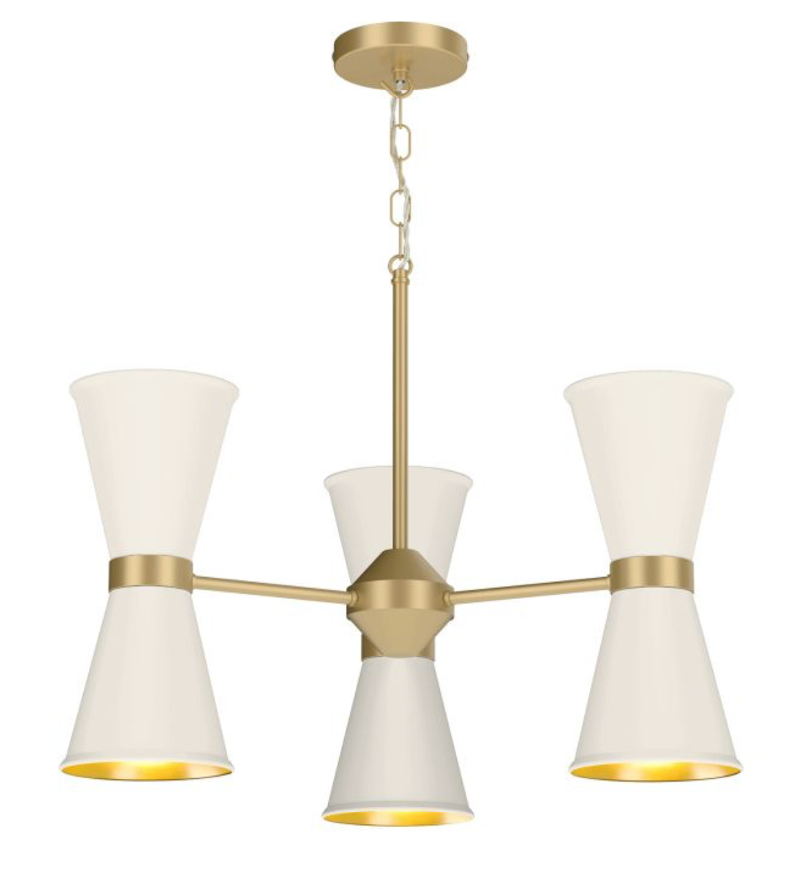 David Hunt Lighting Hyde 6 Light HYD06 Butter Brass