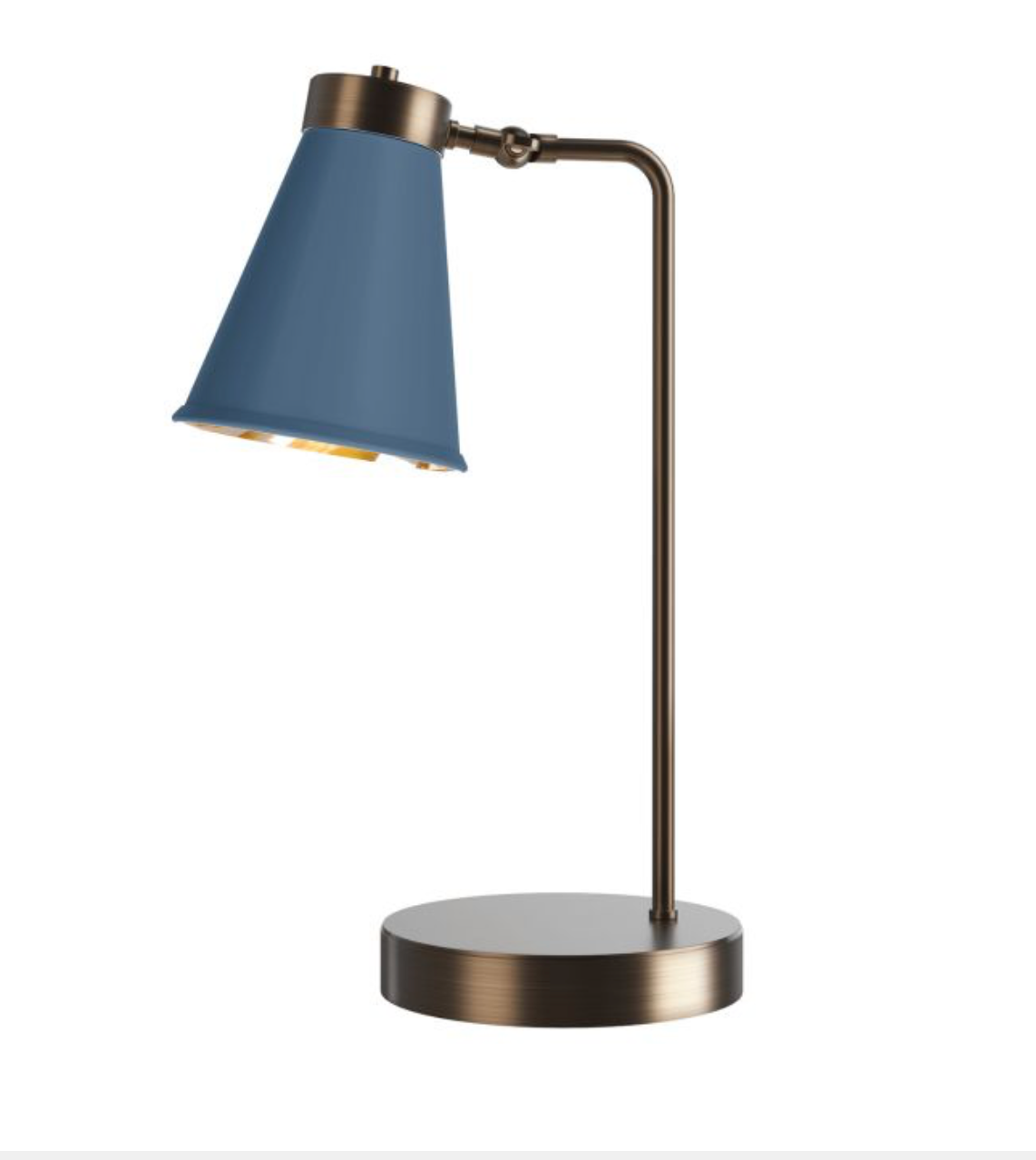 David Hunt Lighting Hyde Single Table Lamp Antique Brass