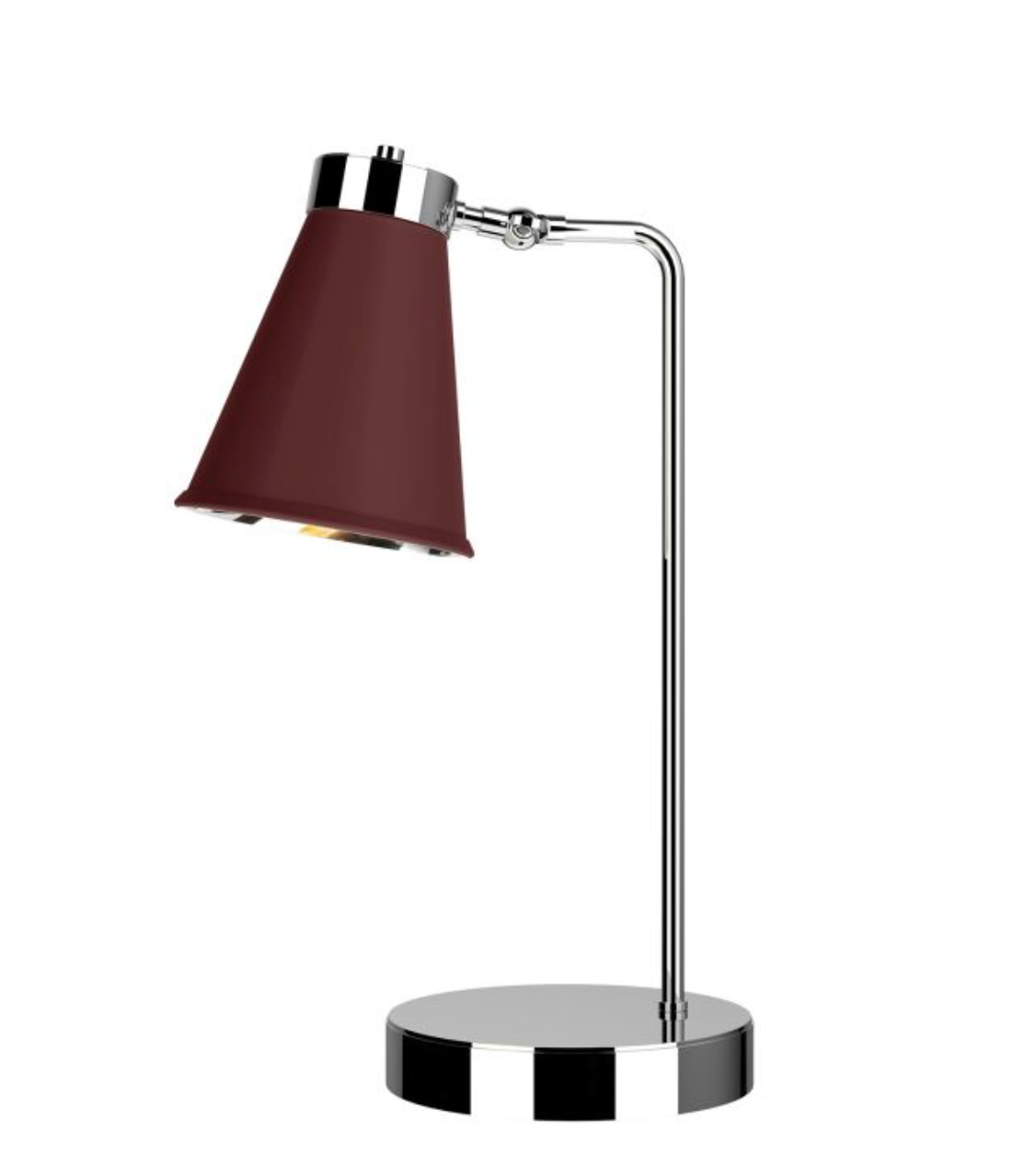 David Hunt Lighting Hyde Single Table Lamp Chrome