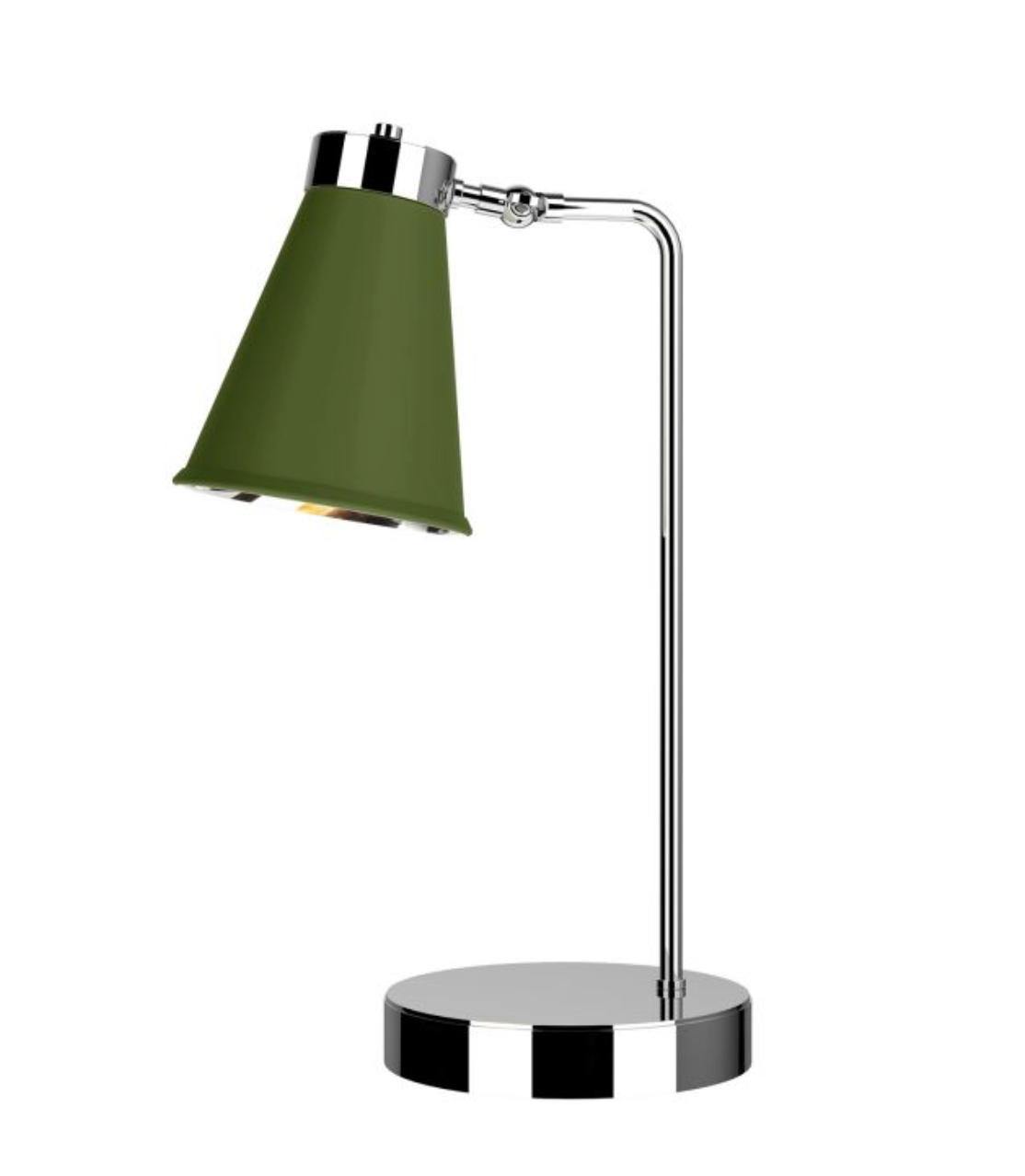 David Hunt Lighting Hyde Single Table Lamp Chrome