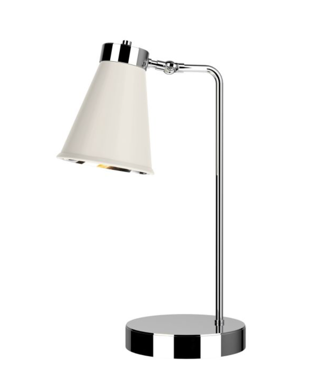 David Hunt Lighting Hyde Single Table Lamp Chrome