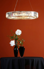 Teyana 9 Light Pendant Polished Chrome Crystal