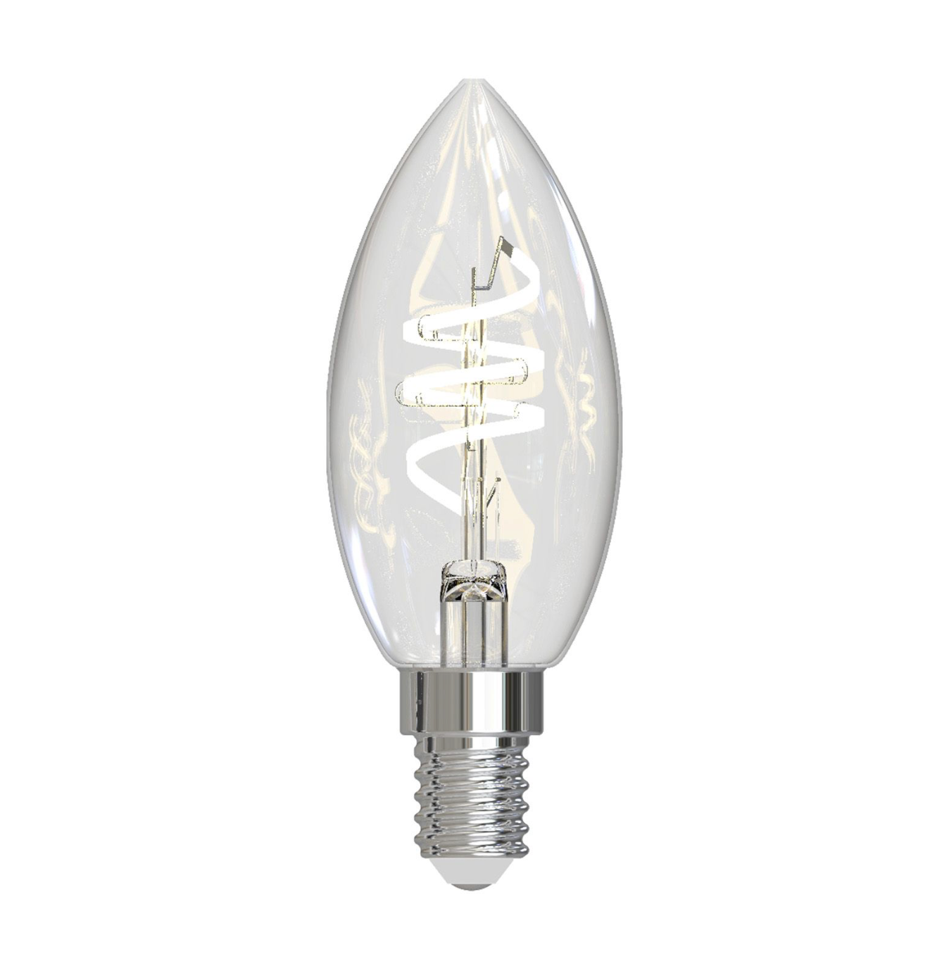 (Pack of 6) LED SES/E14 Candle Light Bulb (Lamp) 4.6w 470lm 4000k