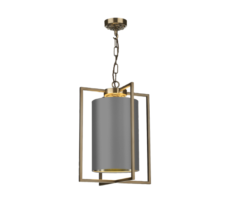 David Hunt Lighting Chiswick Single Pendant with Bespoke Shade CHI0175
