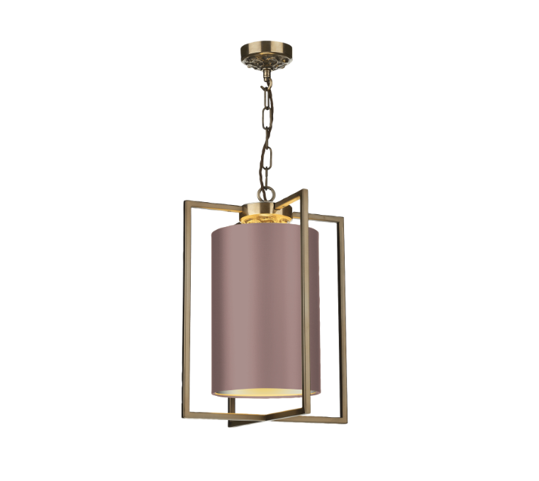 David Hunt Lighting Chiswick Single Pendant with Bespoke Shade CHI0175