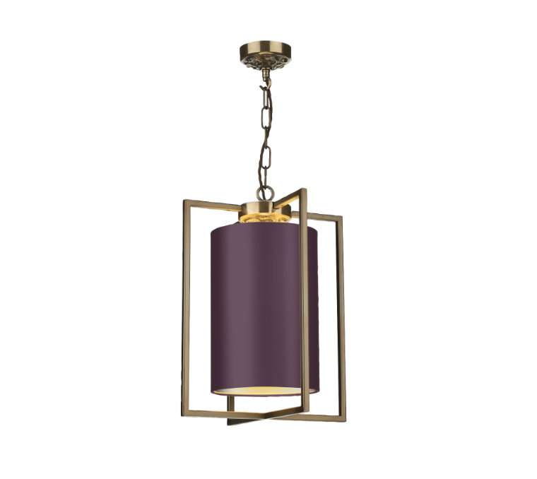 David Hunt Lighting Chiswick Single Pendant with Bespoke Shade CHI0175