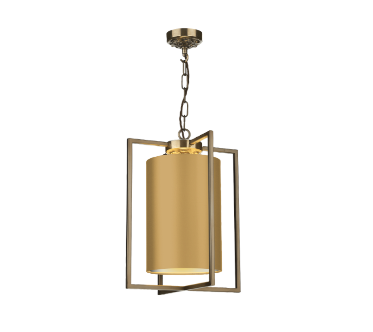 David Hunt Lighting Chiswick Single Pendant with Bespoke Shade CHI0175