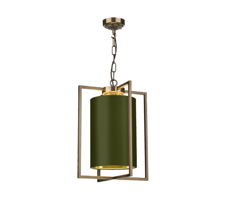 David Hunt Lighting Chiswick Single Pendant with Bespoke Shade CHI0175