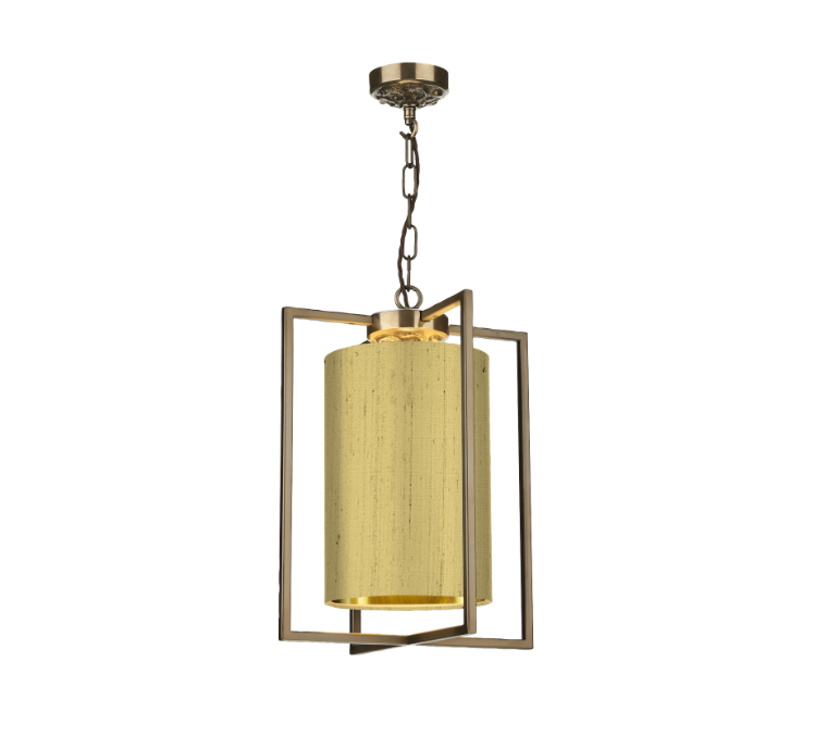 David Hunt Lighting Chiswick Single Pendant with Bespoke Shade CHI0175