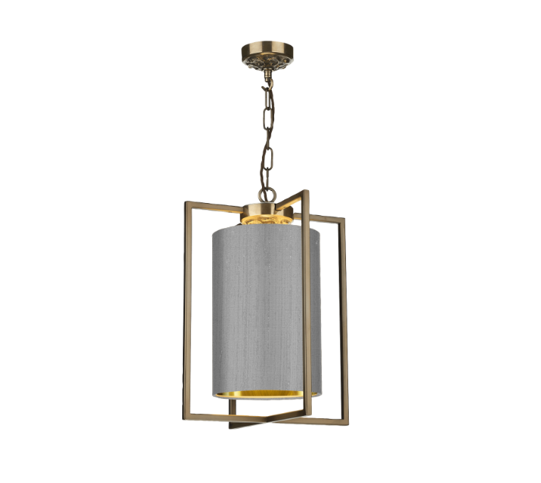 David Hunt Lighting Chiswick Single Pendant with Bespoke Shade CHI0175