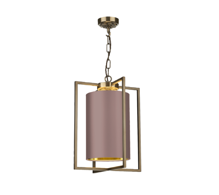 David Hunt Lighting Chiswick Single Pendant with Bespoke Shade CHI0175