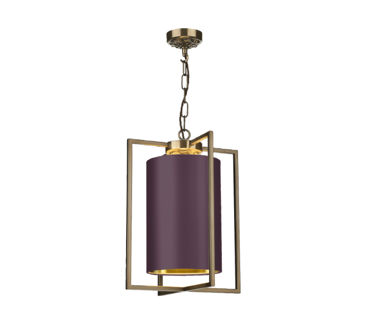 David Hunt Lighting Chiswick Single Pendant with Bespoke Shade CHI0175