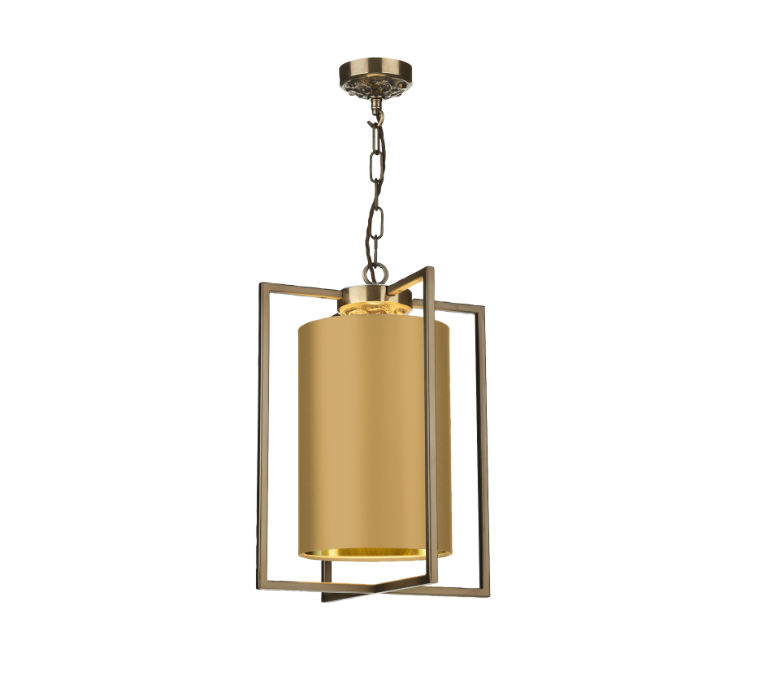 David Hunt Lighting Chiswick Single Pendant with Bespoke Shade CHI0175