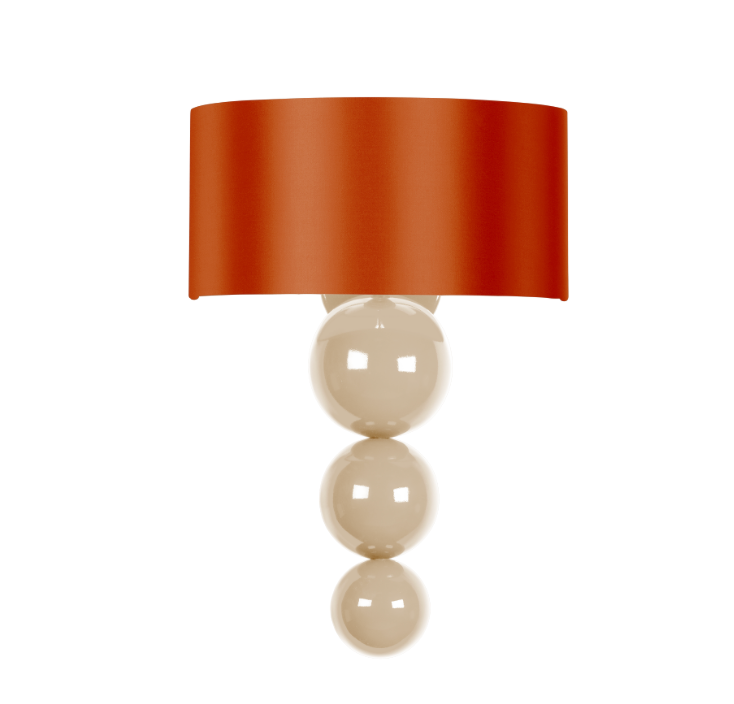 David Hunt Lighting Athena Wall Light Bespoke with Shade