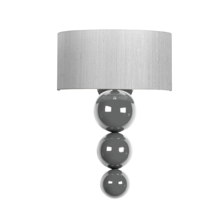 David Hunt Lighting Athena Wall Light Bespoke with Shade