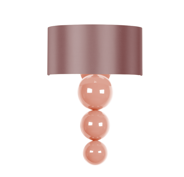 David Hunt Lighting Athena Wall Light Bespoke with Shade