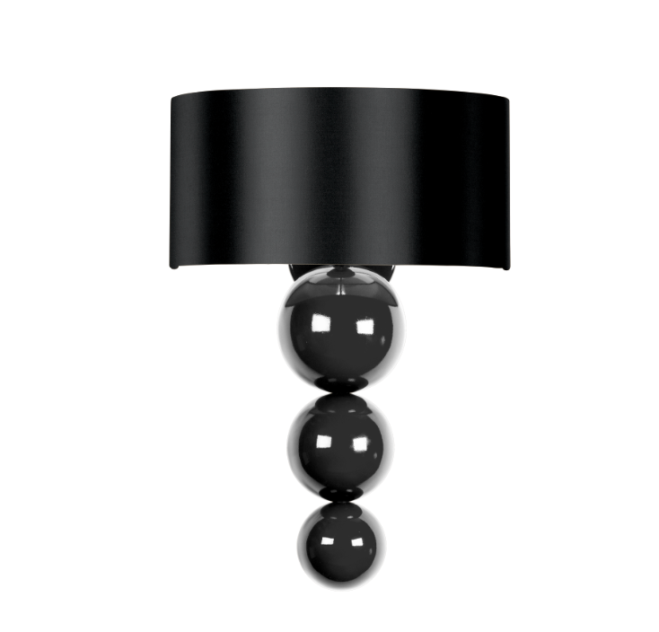 David Hunt Lighting Athena Wall Light Bespoke with Shade